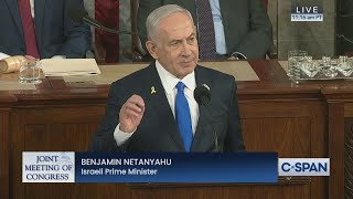 Israeli Prime Minister Addresses Joint Meeting of Congress [upl. by Akired]