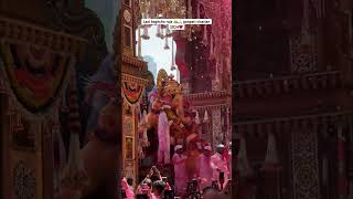 Laal baghcha raja 2024 👑 Ganpati visarjan 🙏🏻 ganpati mumbai YouTubeIndia [upl. by Yrohcaz]