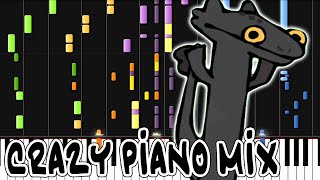 Crazy Piano Mix DRIFTVEIL CITY Pokémon Black amp White toothless Meme [upl. by Hazeefah755]