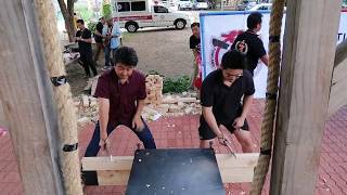 VS Speed Cutting  Thailands Knife Cutting Competition [upl. by Lyon]