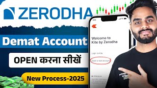 Zerodha Kite Demat Account Opening  How to Open Account in Zerodha  Zerodha me Account Kaise Khole [upl. by Jones]