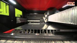 AMADA  FLC 3015 AJ fiber laser cutting machine ENG [upl. by Annovahs]