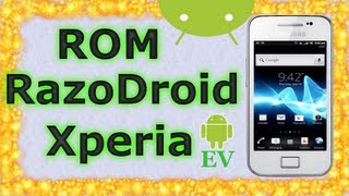 Rom Razodroid v25 para Galaxy Ace s5830mict39i  Android Evolution [upl. by Oakleil]