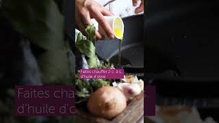 Recette de la ratatouille  Pourdebon [upl. by Andriette]