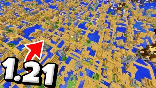 TOP 10 NEW SEEDS for Minecraft 121 🔥 mcpe amp bedrock seeds [upl. by Netsew246]