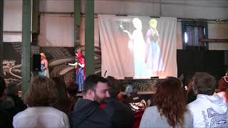 concours cosplay Parc de Wesserling 2018 Groupe Frozen [upl. by Neehs]