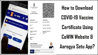 How To Download Covid19 Vaccine Certificate Using Cowin Website 2022  Live Proof  💯 Guarantee [upl. by Asirb]