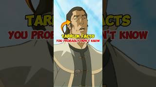 Tarrlok Interesting Facts You Should Know  thelegendofkorra avatar [upl. by Ailis]