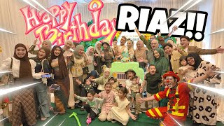 HAPPY 1ST BIRTHDAY RIAZ ALTAIR FULL SATU DEWAN [upl. by Pincince]