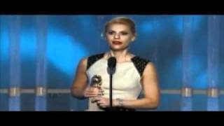 Claire Danes win Best Actress in a Television Series  Drama Golden Globes 2012 [upl. by Phelps]