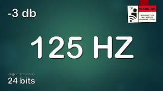 125 Hz 125 Hz frequency SUBWOOFER bass test 125 Hz bass boosted 125 Hz prueba de bajos [upl. by Frick]