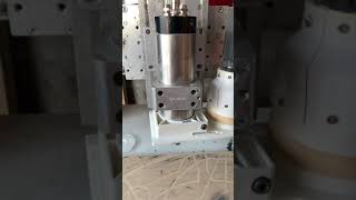 22kw huanyang vfd spindle chirping [upl. by Notsew]