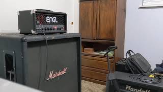 ENGL Fireball 25  Marshall JCM800 straight 4x12 cab  Schecter KM6 MKii  original song [upl. by Sivartal]