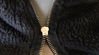 How to Fix Zippers that Separate or Come Undone [upl. by Yrebmik]