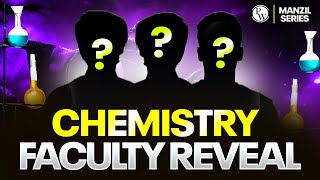 MANZIL 2025 CHEMISTRY Faculty Reveal🔥  TRIO of CHEMISTRY △ [upl. by Shererd]