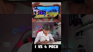 3 finger handcam gameplay solo vs squad poco x3 pro 60fps 120hz 360hz game turbo SD860 Prosecser 4kr [upl. by Lanna]