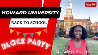 Howard University Back to School Block Party Lets Do a Roll Call [upl. by Nial319]