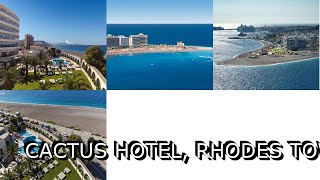 Cactus Hotel Rhodes Town Greece [upl. by Atiram]