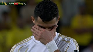 Cristiano Ronaldo Tonight with Al Nassr vs Al Taawoun  Kings Cup  1080i HD [upl. by Earised]