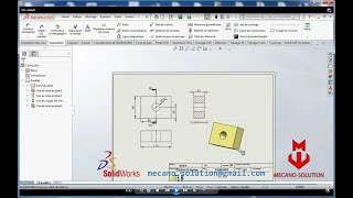 Formation Gratuite en SolidWorks  Dessin 3D et de Fabrication des pièces mécanique avec SOLIDWORKS [upl. by Attalanta]