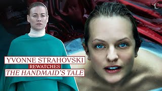 Yvonne Strahovski Rewatches Serena Joys Scariest Moments on quotThe Handmaids Talequot Before Season 5 [upl. by Eeresed]