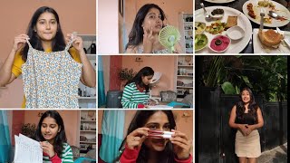 VLOG Everything about my casual days and shoot days in Banglore  Bangalore Vlog  Sheen Deborah [upl. by Suoiradal627]