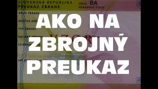 ZBROJNÝ PREUKAZ  AKO SI SPRAVIŤ ZBROJNÝ PREUKAZ [upl. by Aimahs]