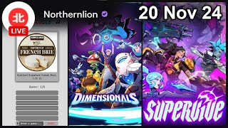 THE DLES  Dimensionals  SUPERVIVE  20 Nov 2024  Northernlion VODs No chat [upl. by Eichman]