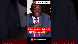 quotMimi ni mnyongequot DP Gachagua speaks on debate to Impeach him by MPs [upl. by Eneleahs]