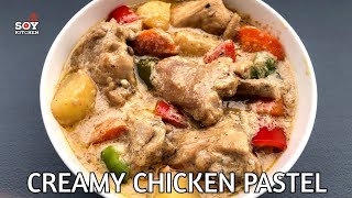 CREAMY CHICKEN PASTEL  CHICKEN RECIPE  PINOY RECIPE  KAPAMPANGAN COOKING [upl. by Lorenz]