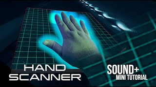 Hand Scanner  Sound Effect [upl. by Alioz]