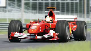 Ferrari F2004 V10 em MONZA [upl. by Ilatfan]