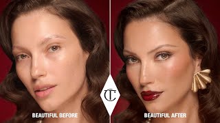 1920s Makeup Tutorial History of Makeup  Charlotte Tilbury [upl. by Alag218]