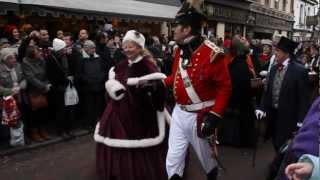 Dickensian Christmas Festival Parade  2012  Rochester UK [upl. by Olmstead]