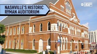 Exploring the historic Ryman Auditorium with country star Ryan Hurd [upl. by Maxa600]