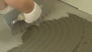 Tiling onto an Established Screed Floor By Norcros Adhesives [upl. by Aihsyak602]