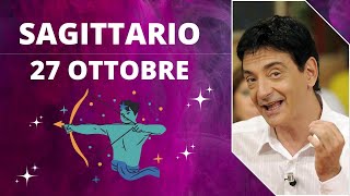 Sagittario ♐️ LOroscopo di Paolo Fox  27 Ottobre 2024  Su la mattina giù il pomeriggio [upl. by Kcoj]