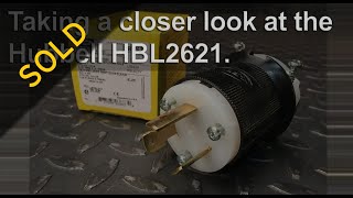 SOLD  Hubbell HBL2621 Locking Plug 30 amp 250V L630P [upl. by Berman]