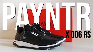 One of the best on the market  Payntr X 006 RS golf shoe review [upl. by Esimaj521]