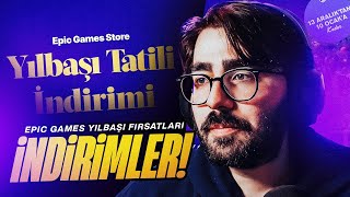 Videoyun  Epic Games Yılbaşı İndirimleri 1200 Liralık Oyun 321 Lira [upl. by Loram]