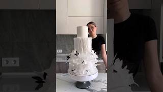 beautiful wafer paper cake shortvideo fondantcake trending [upl. by Woodruff999]