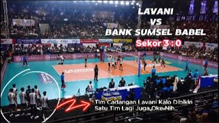 Lavani Berhasil Kalahkan Palembang Bank Sumsel Babel Skor Telak 3  0 Pada ProLiga 2024 Yogyakarta [upl. by Aerdied]