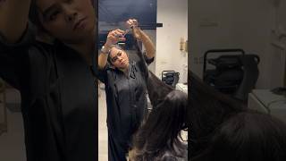 Layer Haircut at Parlour  Multilayer haircut  Haircut Tutorial  haircut layercut layercutting [upl. by Oflunra]