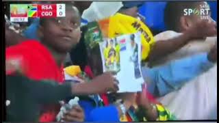 Mama Joy and young Bafana Bafana supporter [upl. by Eleen]