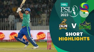 Short Highlights  Peshawar Zalmi vs Multan Sultans  Match 27  HBL PSL 8  MI2T [upl. by Noelopan463]