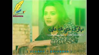 Mubarak De Sha Dilbara Pashto Song   Slowed  Reverbed [upl. by Rednave]