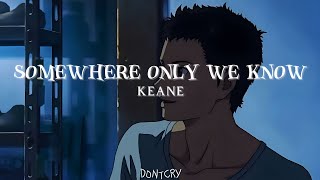 Somewhere only we know  keane slowed reverb tiktok version [upl. by Lib]