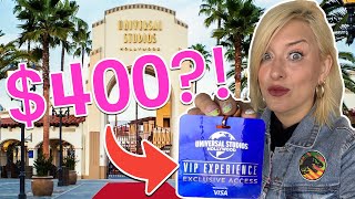 We Spent 400 On A VIP Tour At Universal Hollywood  Theme Park Bucket List  Review [upl. by Giess]