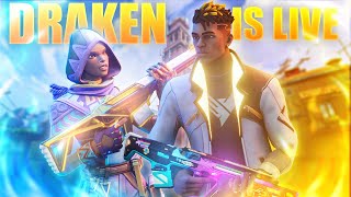 🔴DRAKEN IS LIVE  Kya aaj Aim Chalega  rankup karte hai aaj [upl. by Russia938]