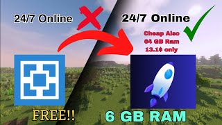 Cheap Minecraft free and paid hosting 247  6GB Ram  Free hosting  free  paid host [upl. by Georgianne742]